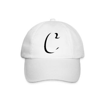 Letter C, Name, der Buchstabe C - Baseballkappe - Weiß/Weiß - Vorne
