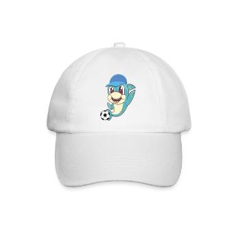 Sharki cap - Baseballkappe - Weiß/Weiß - Vorne