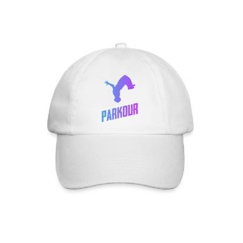 Parkour - Baseballkappe - Weiß/Weiß - Vorne