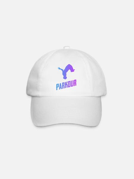 Parkour - Baseballkappe - Weiß/Weiß