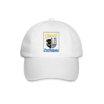 Enduro Classic Zschopau MZ Vintage Erzgebirge - Baseballkappe - Weiß/Weiß - Vorne