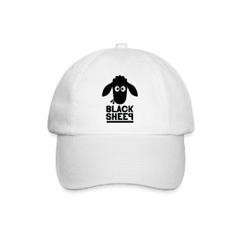 Black Sheep - Baseballkappe - Weiß/Weiß - Vorne