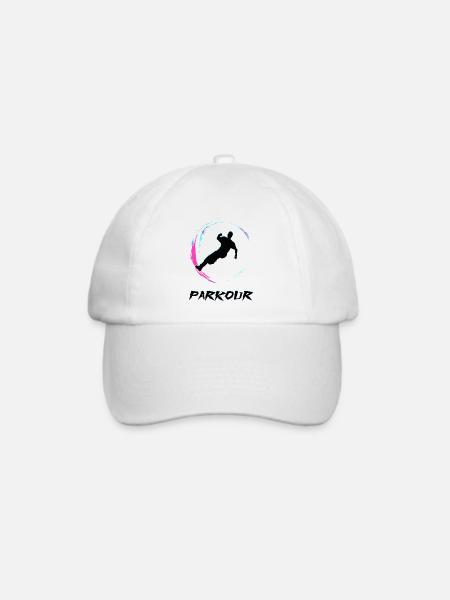 Parkour - Baseballkappe - Weiß/Weiß