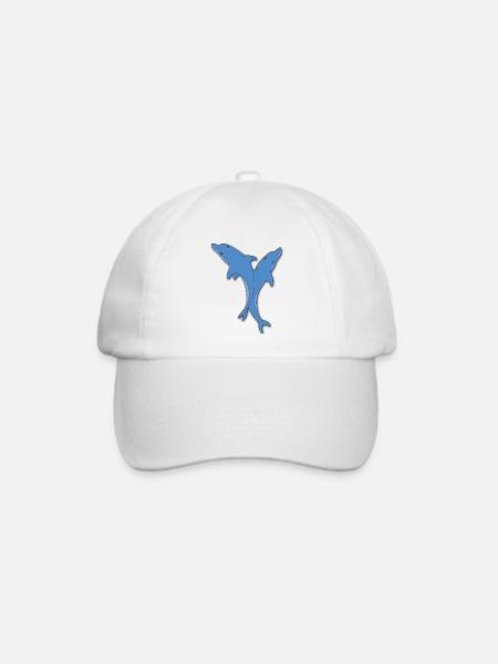 Delphine - Baseballkappe - Weiß/Weiß