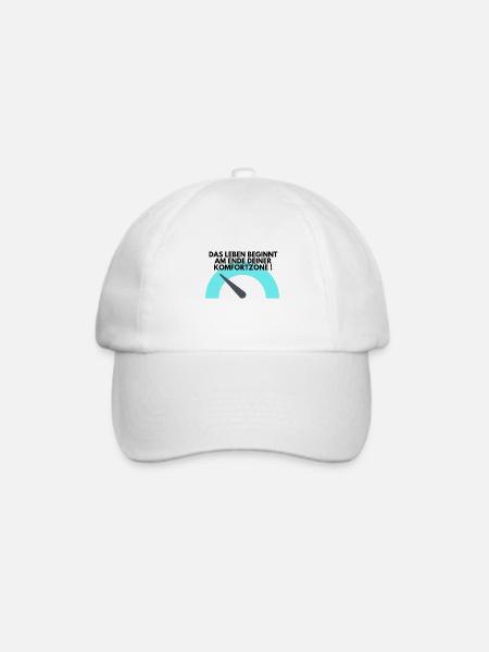 Zone - Baseballkappe - Weiß/Weiß