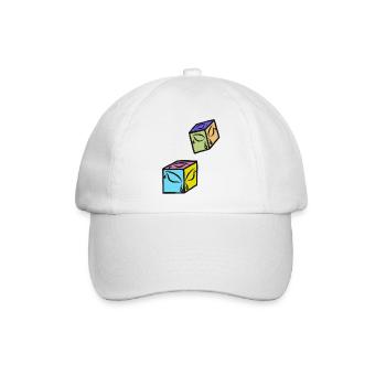 Dados Ojolagrimas - Baseballkappe - Weiß/Weiß - Vorne