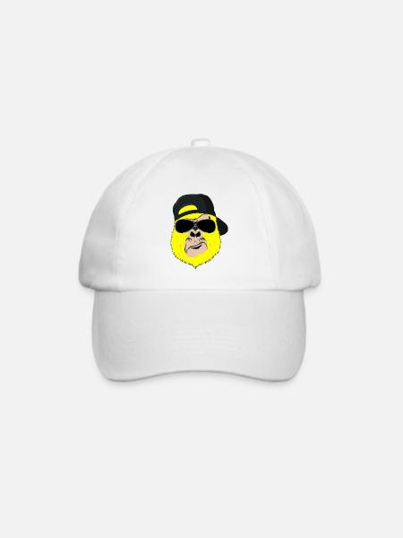 Gorillawear - Baseballkappe - Weiß/Weiß