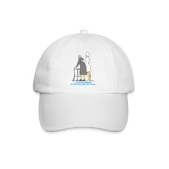BEZUGSPERSON - Baseballkappe - Weiß/Weiß - Vorne