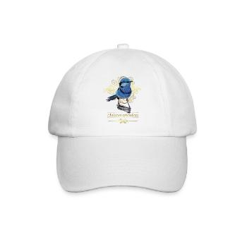 Der herrliche Maluro - Baseballkappe - Weiß/Weiß - Vorne