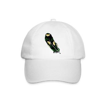 Feder - Baseballkappe - Weiß/Weiß - Vorne