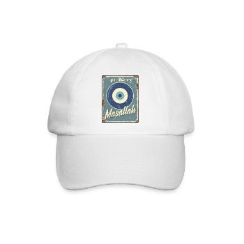 Nazar - Baseballkappe - Weiß/Weiß - Vorne