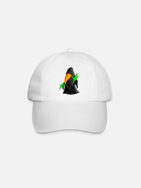 Dark Sittich - Baseballkappe - Weiß/Weiß