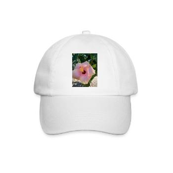 Hibiskus - Baseballkappe - Weiß/Weiß - Vorne