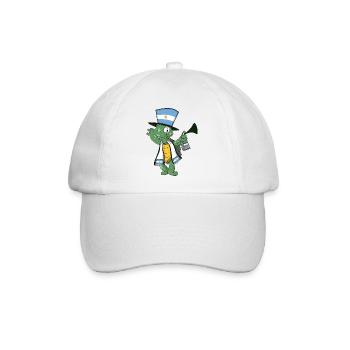 Argentinische Fan Schildkröte - Baseballkappe - Weiß/Weiß - Vorne