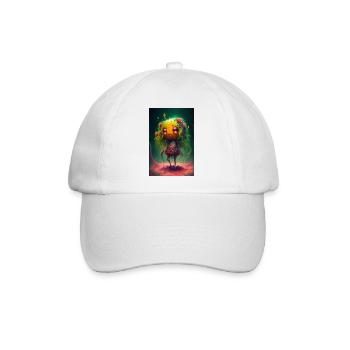 Zombie Frozen - Baseballkappe - Weiß/Weiß - Vorne