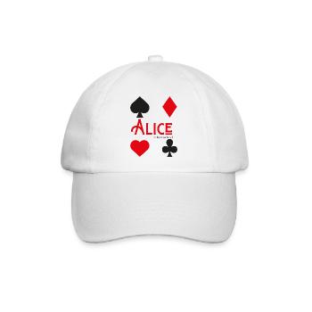 Alice in Borderland - Baseballkappe - Weiß/Weiß - Vorne
