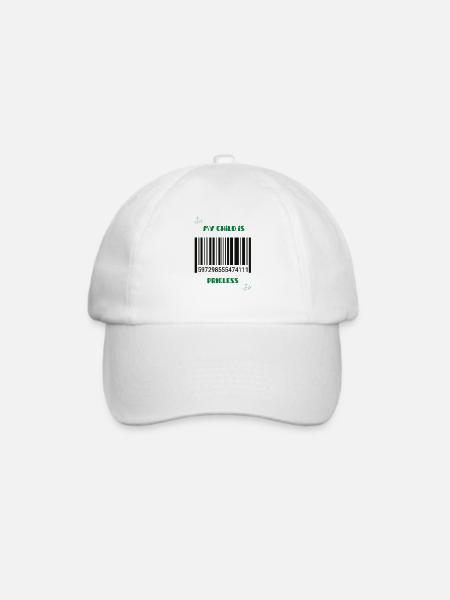PrIcless - Baseballkappe - Weiß/Weiß