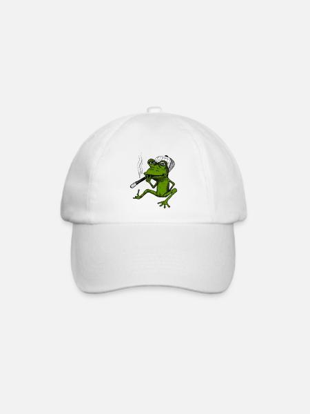 Root-Frog - Baseballkappe - Weiß/Weiß