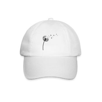 Löwenzahn - Baseballkappe - Weiß/Weiß - Vorne