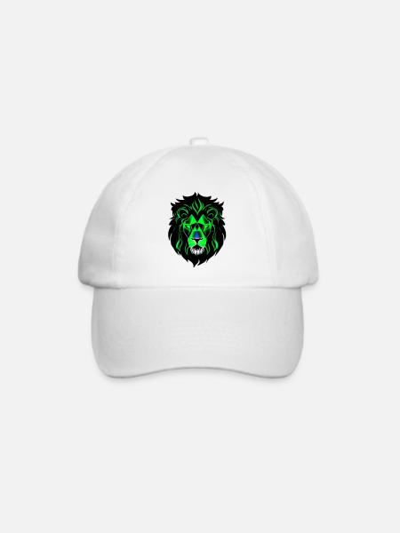 Der König - Baseballkappe - Weiß/Weiß