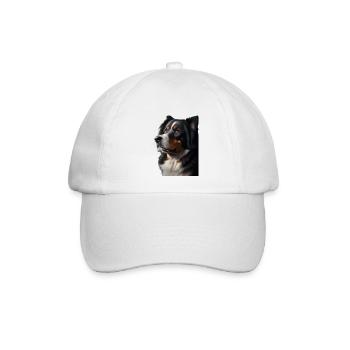 Dog - Baseballkappe - Weiß/Weiß - Vorne