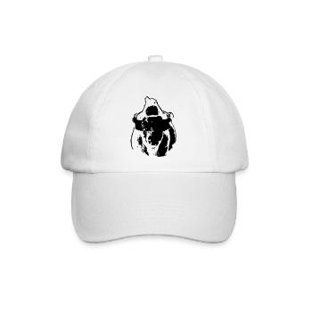 BÜFFEL - Baseballkappe - Weiß/Weiß - Vorne