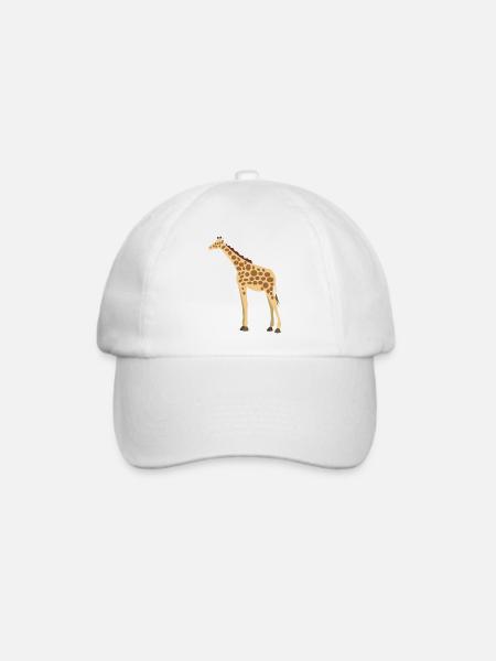 Wildtiere - Baseballkappe - Weiß/Weiß