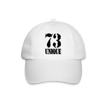 73 - Baseballkappe - Weiß/Weiß - Vorne