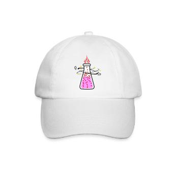 Gift oder Zaubertrank - Baseballkappe - Weiß/Weiß - Vorne