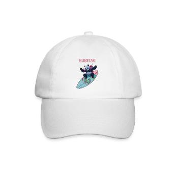 Surfing - Baseballkappe - Weiß/Weiß - Vorne
