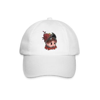 Knight Cupcake - Baseballkappe - Weiß/Weiß - Vorne