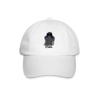 STUHL - Baseballkappe - Weiß/Weiß - Vorne