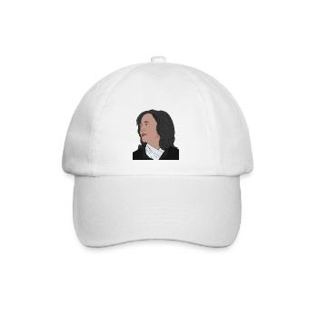 Die unglaubliche Kamala Harris - Baseballkappe - Weiß/Weiß - Vorne