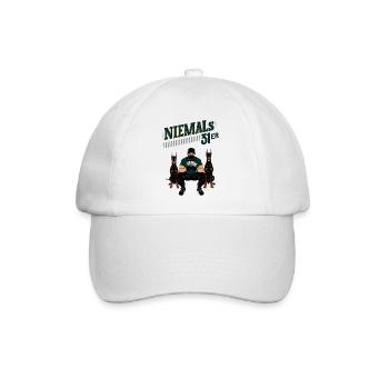 Niemals 31ER - Baseballkappe - Weiß/Weiß - Vorne