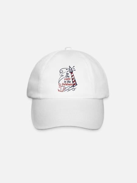SEI DAS LICHT - Baseballkappe - Weiß/Weiß
