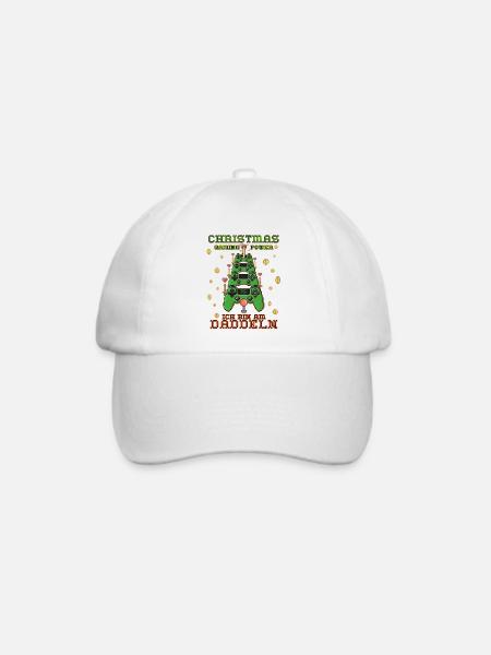 Gamer - Baseballkappe - Weiß/Weiß