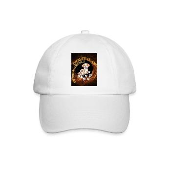 Loyalität ist eine seltene Währung - Baseballkappe - Weiß/Weiß - Vorne