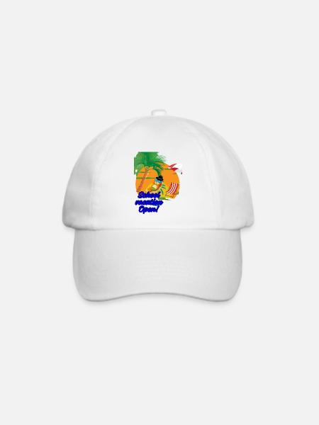 Schulferien - Baseballkappe - Weiß/Weiß