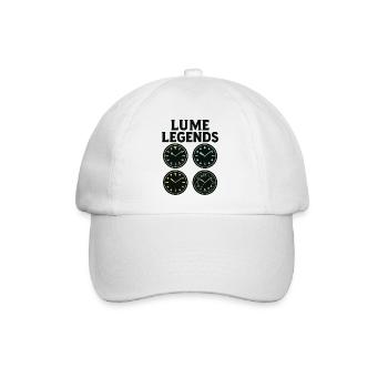 Tolle Vintage Zifferblätter für echte Uhrensammler - Baseballkappe - Weiß/Weiß - Vorne
