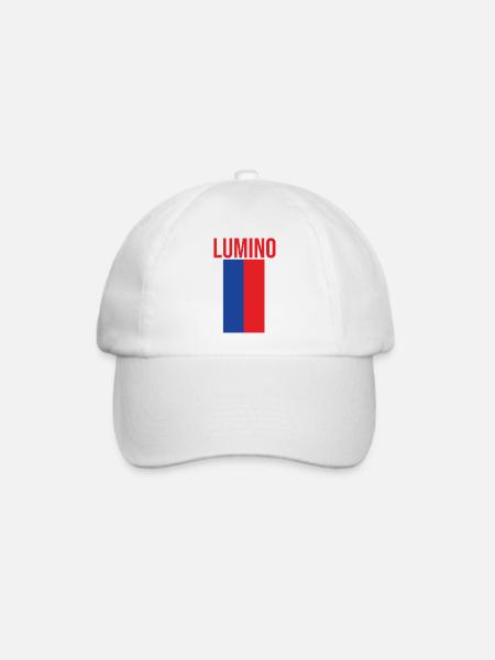 Lumino Tessin - Baseballkappe - Weiß/Weiß