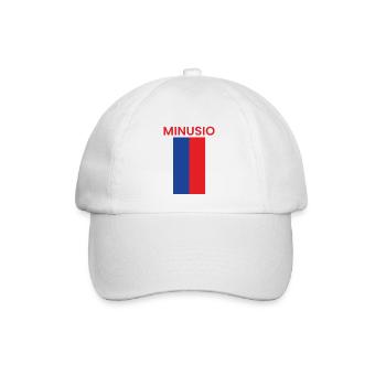 Minusio Souvenir Tessin - Baseballkappe - Weiß/Weiß - Vorne