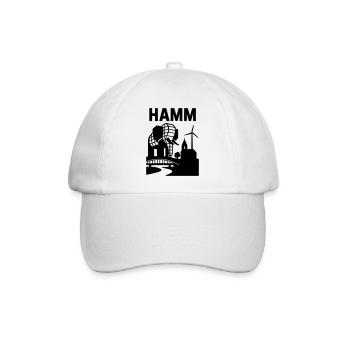 Hamm Westfalen Wahrzeichen - Baseballkappe - Weiß/Weiß - Vorne