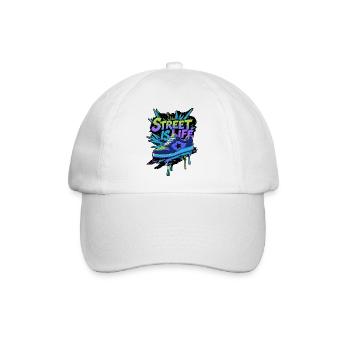 Streetwear Sneaker - Baseballkappe - Weiß/Weiß - Vorne