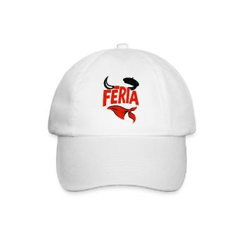 Feria – Baskenland - Baseballkappe - Weiß/Weiß - Vorne