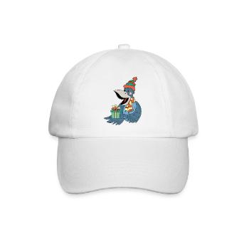 Weihnachten  - Baseballkappe - Weiß/Weiß - Vorne