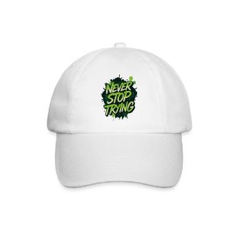 Kunstrad, Kunstradfahren, Hallenradsport - Baseballkappe - Weiß/Weiß - Vorne