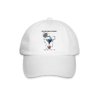 Der Staats Trichter - Baseballkappe - Weiß/Weiß - Vorne