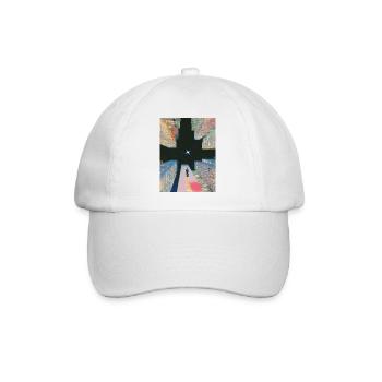 universe design - Baseballkappe - Weiß/Weiß - Vorne