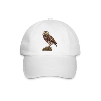 Little Owl - Baseballkappe - Weiß/Weiß - Vorne