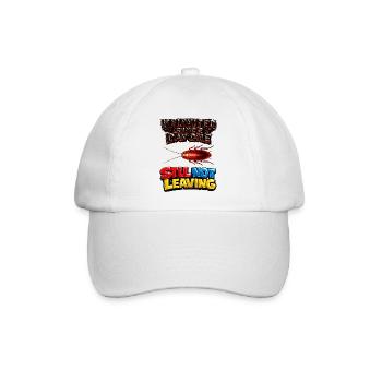 Nicht ständig verschwinden - Baseballkappe - Weiß/Weiß - Vorne